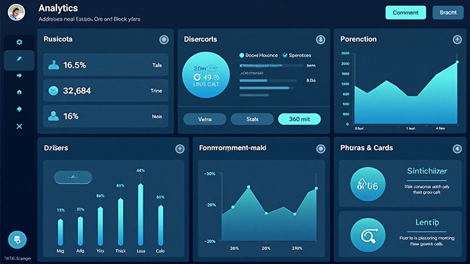 Dashboard de Mapolhi mostrando métricas de productividad y analytics en tiempo real